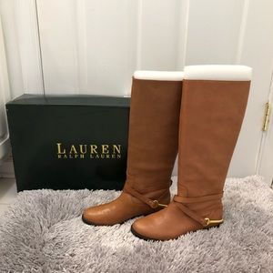 Ralph Lauren riding boots
